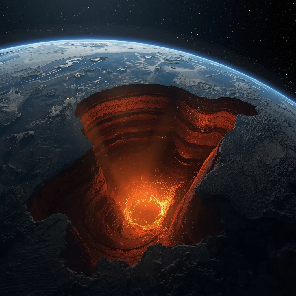 Planetary Energy Pulse Core System With Global Geothermal Synchronization Network – AI Art Prompts – AI prompt example