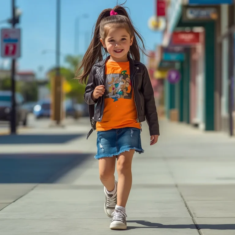 Little Fashionista: A Cute Girl’s Trendy Urban Outfit | Cute Girl Around